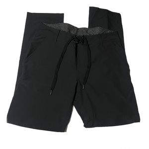 Lululemon Athletica Black Dress Pants with Elastic Waistband
